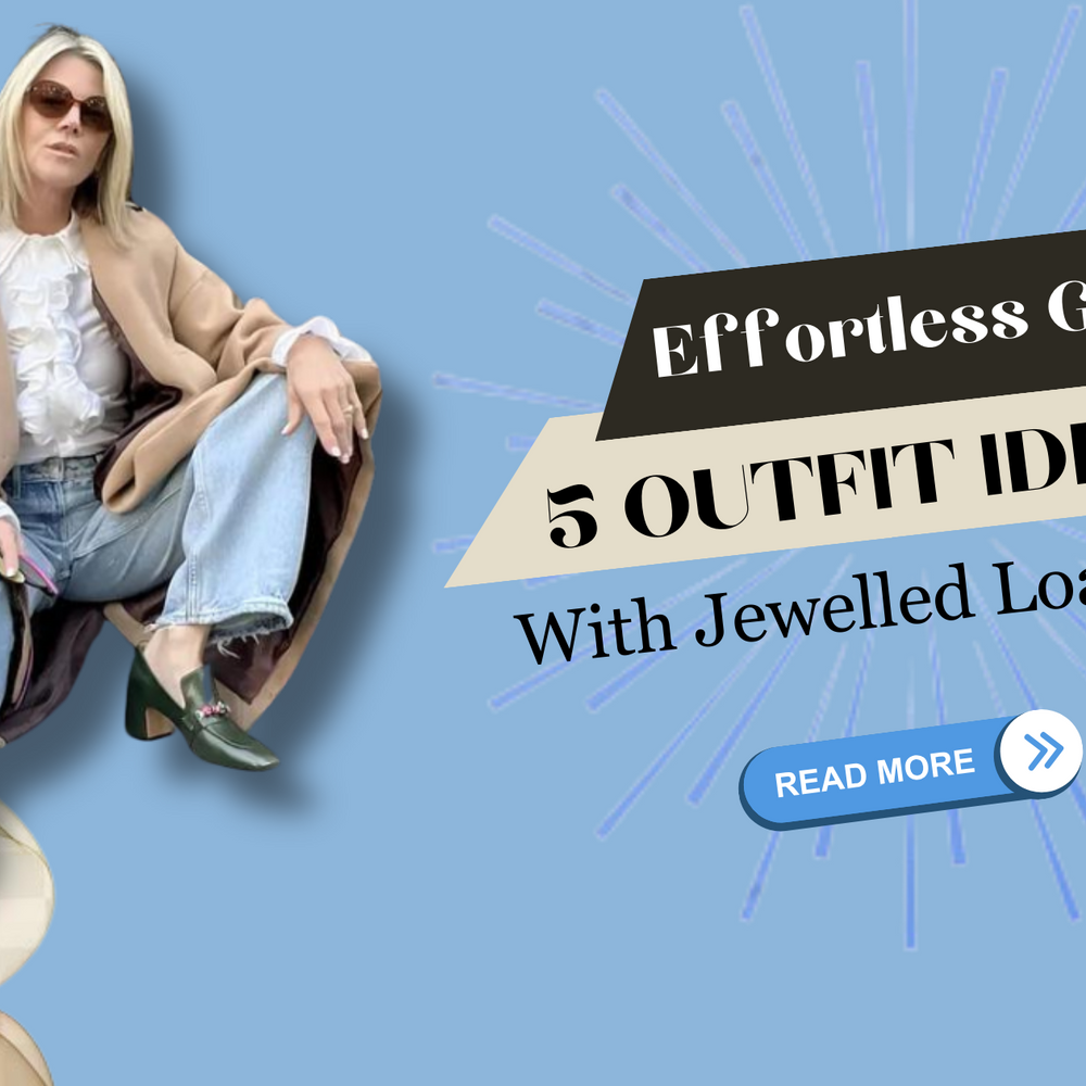 Effortless Glam: 5 Outfit Ideas with Jewelled Loafers