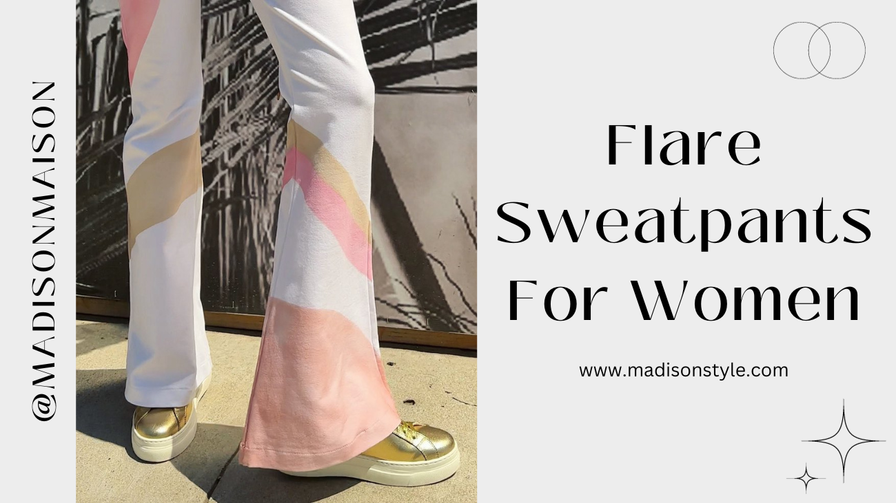 Flare Sweatpants Women