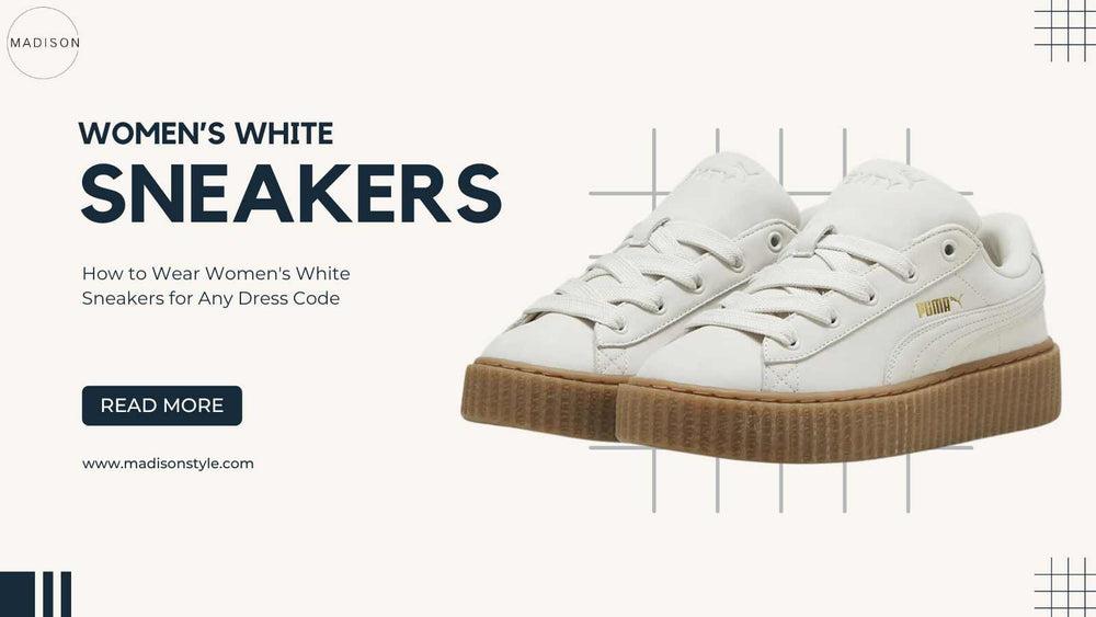 How to Wear Women's White Sneakers for Any Dress Code