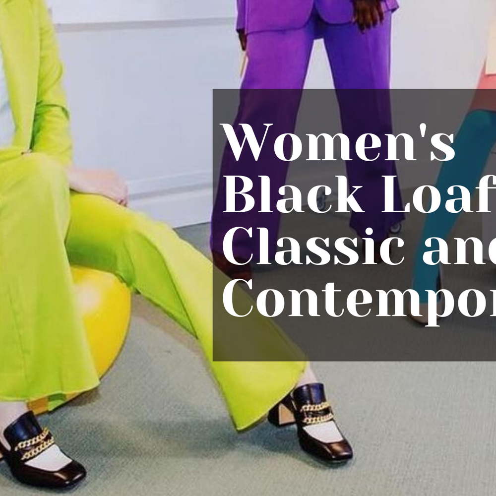 Women's Black Loafers: Classic and Contemporary