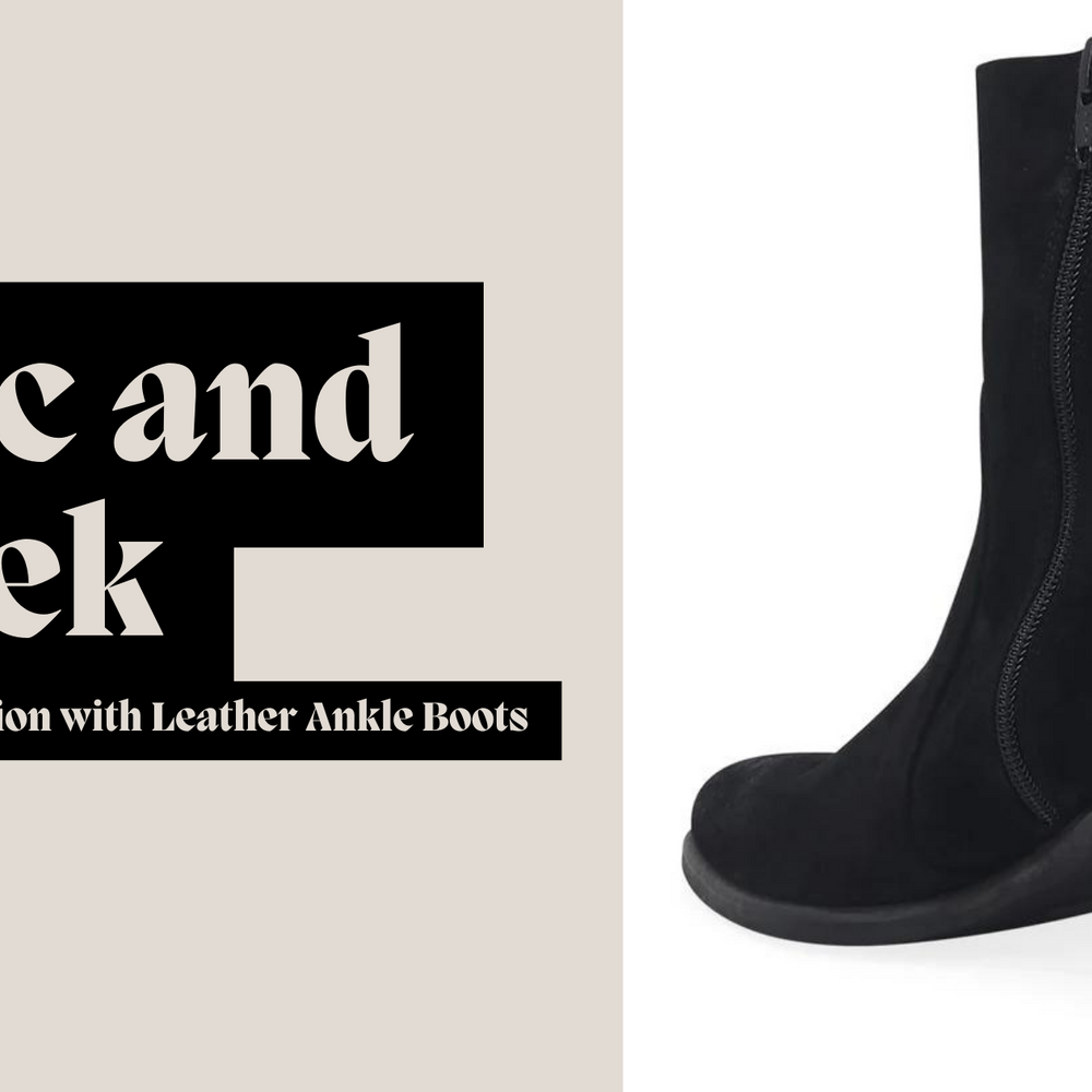 Chic and Sleek: Elevating Fashion with Leather Ankle Boots
