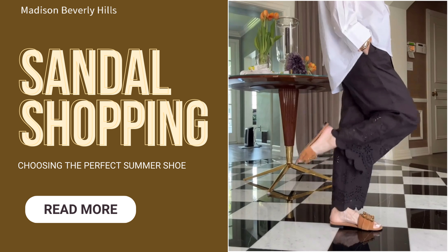 Sandal Shopping: Choosing the Perfect Summer Shoe