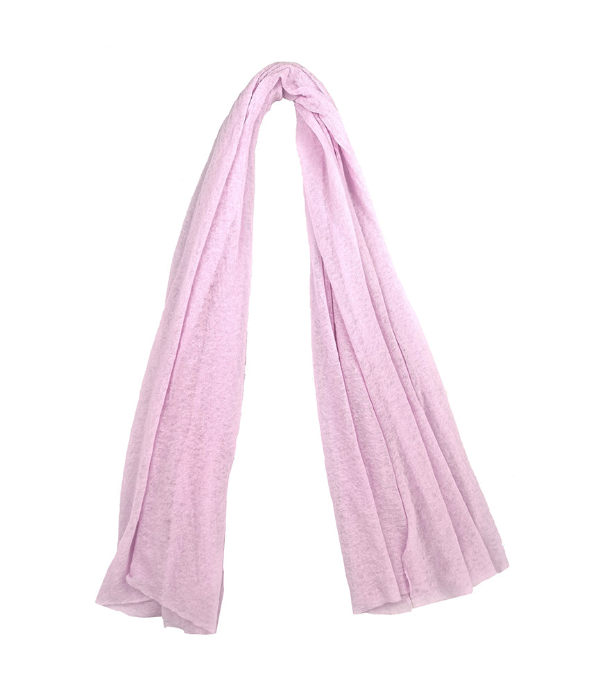 Lavender Large Cashmere Plain Stole