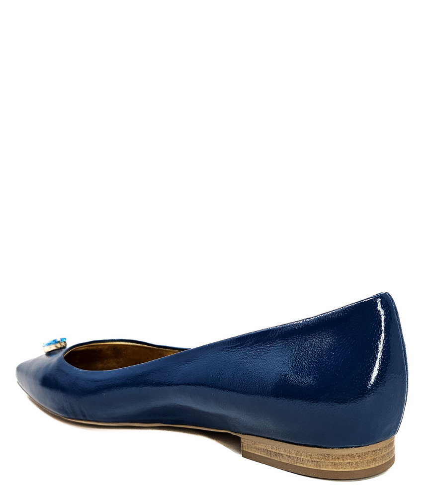 
                      
                        Maira Blue Pointy Ballet With Jewel
                      
                    