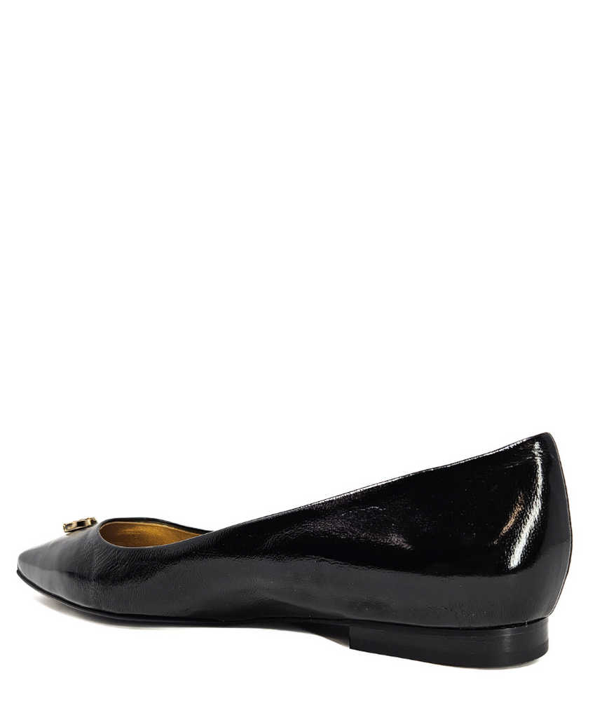 
                      
                        Maira Black Pointy Ballet With Jewel
                      
                    