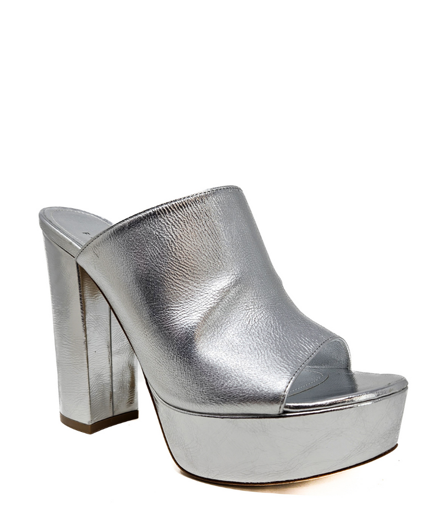 
                      
                        Marilu Silver Open Toe Platform Sandal
                      
                    