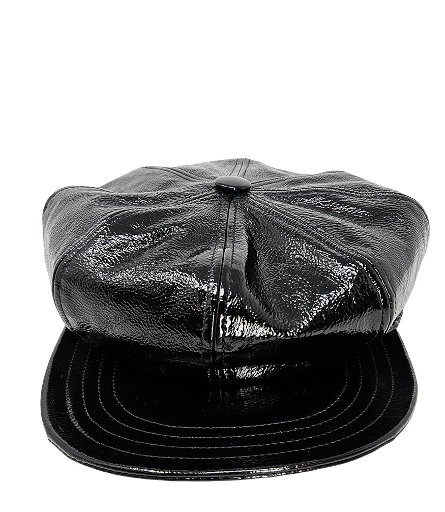 Madison Maison™  By Designing Hollywood Black Motorcycle Hat