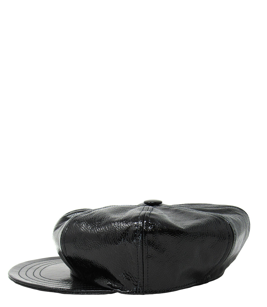 Madison Maison™  By Designing Hollywood Black Motorcycle Hat