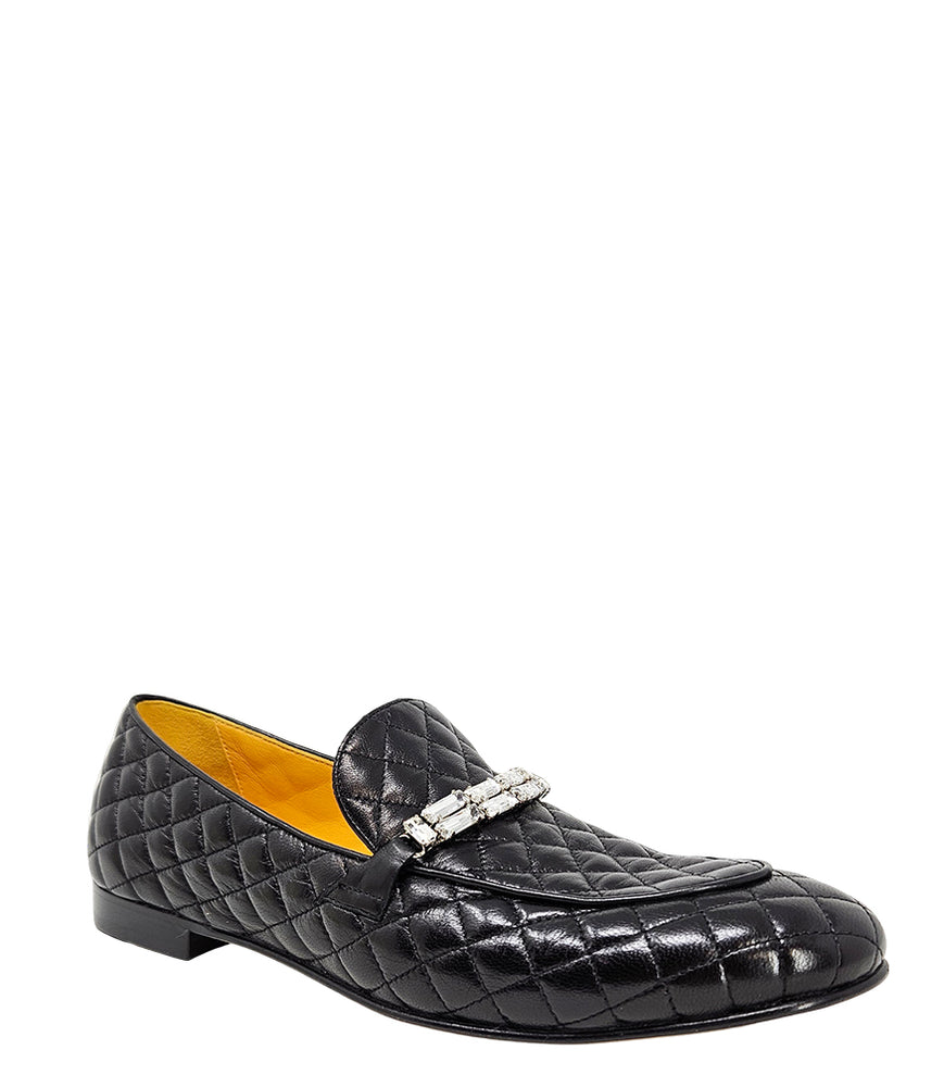 
                      
                        Madison Maison™  Black Quilted Flat Loafer
                      
                    