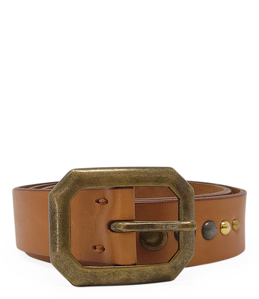 Madison Maison Brown Leather Belt - MADISON MAISON