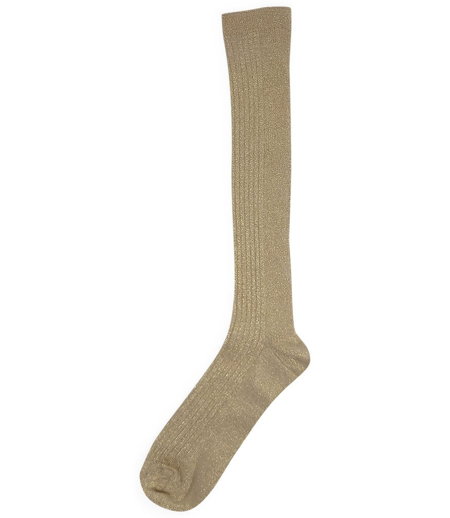 Alto Milano Tan Donna Long Socks - MADISON MAISON