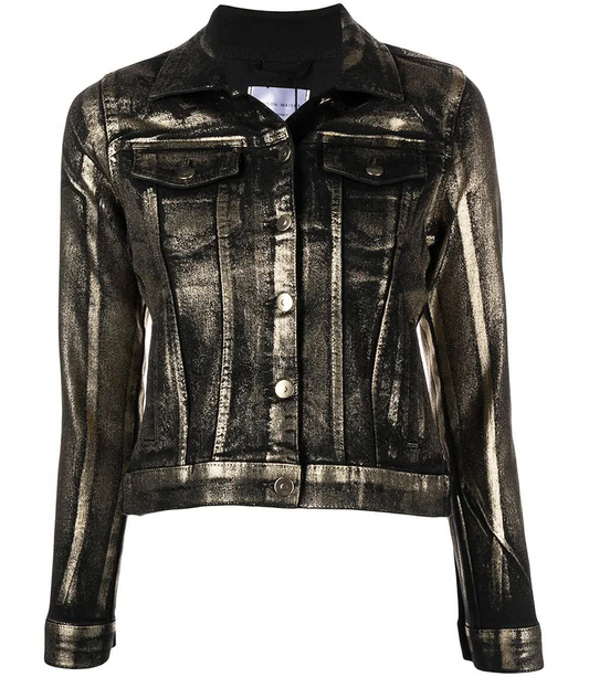 Louis Vuitton leather jacket – Midas touch luxury